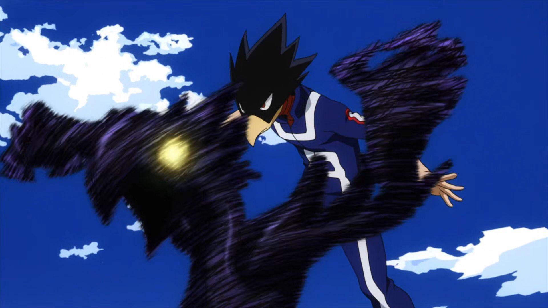 Dark Shadow Quirk has its versatility limited by brains but is still very useful (Image via BONES)